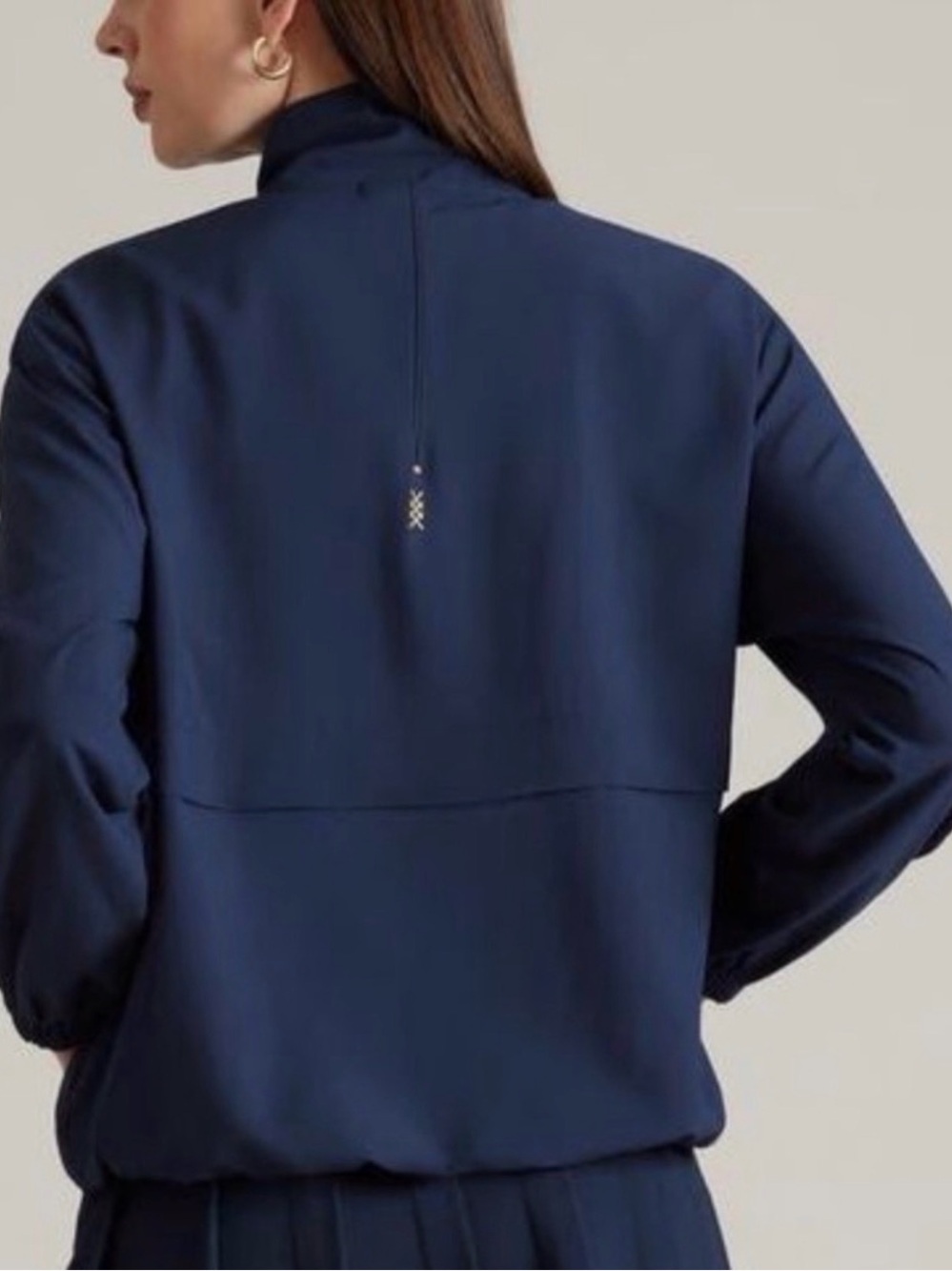 Women’s Rhone Mirage Navy Long Sleeve Pullover UPF 50+ NWT Size M - Picture 2 of 8